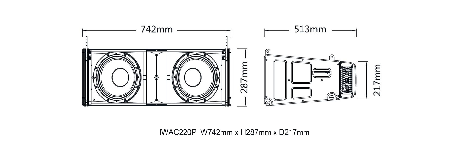 IWAC220P size